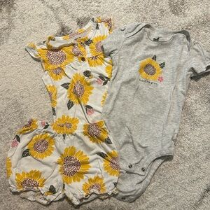 Sunflower 18m Carter’s 3pc